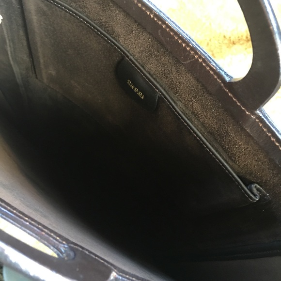 Gucci rare Flat leather Tote - Picture 7 of 8